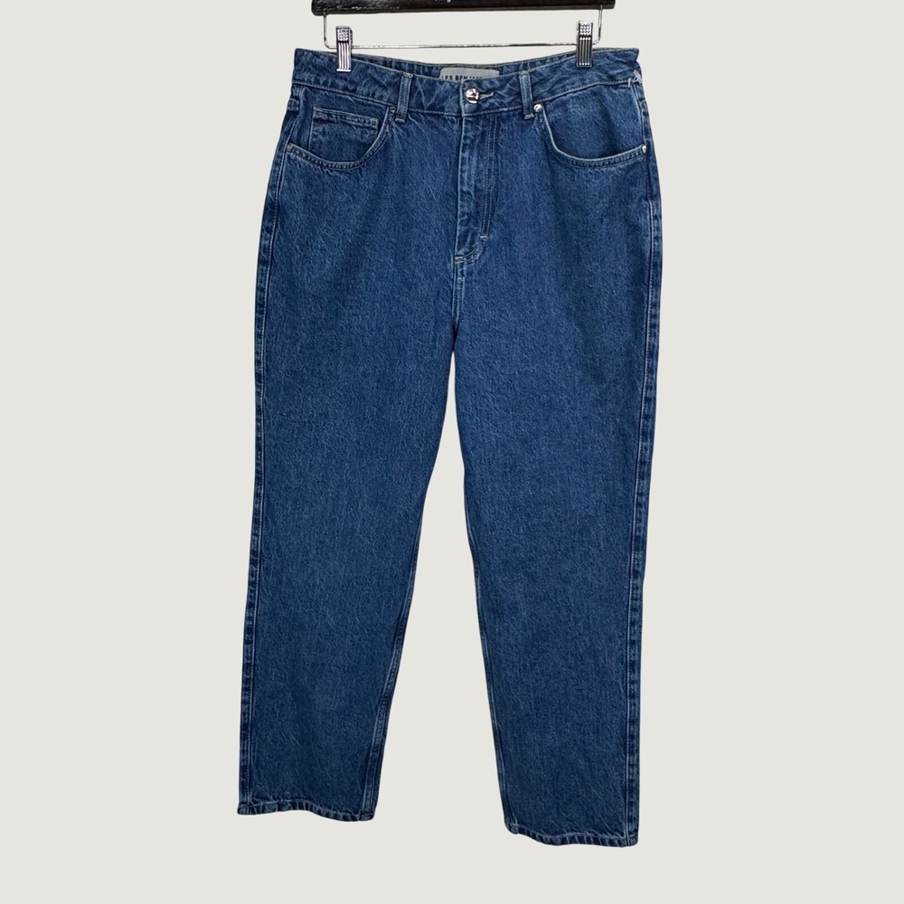 Les Benjamins Denim Jeans Mens M Indigo Stone Wash Straight Leg Streetwear urban